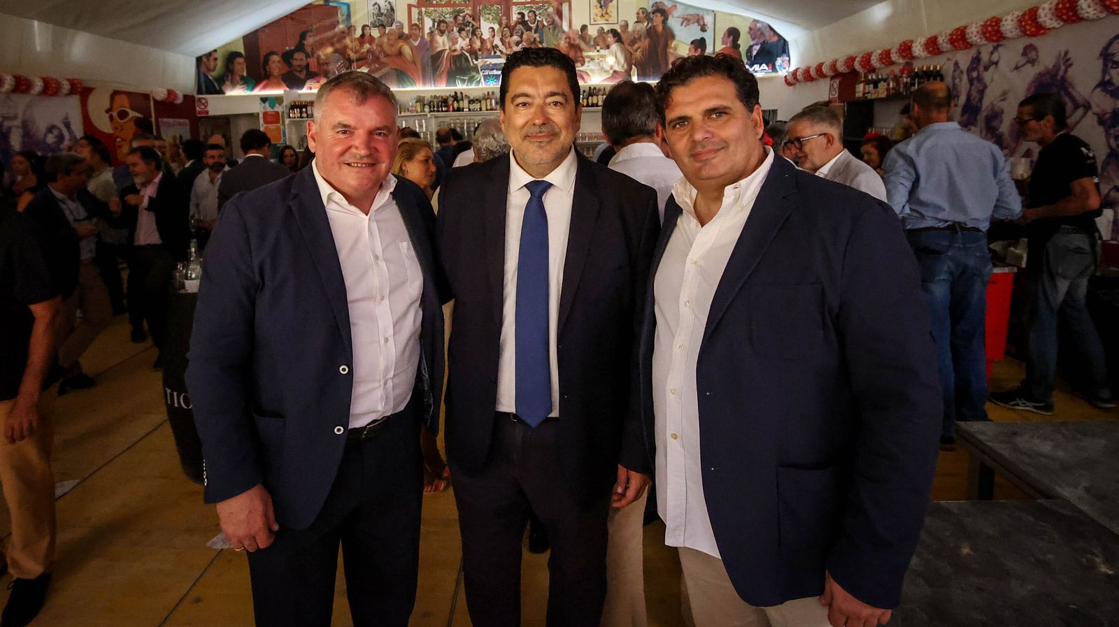 Inauguración de la caseta de Canal Sur en la Feria de Jerez