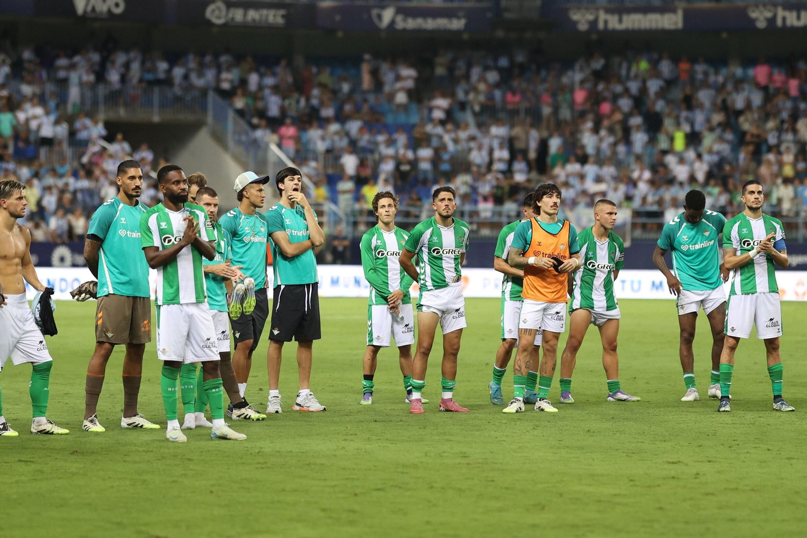 Las mejores fotos del Málaga-Betis