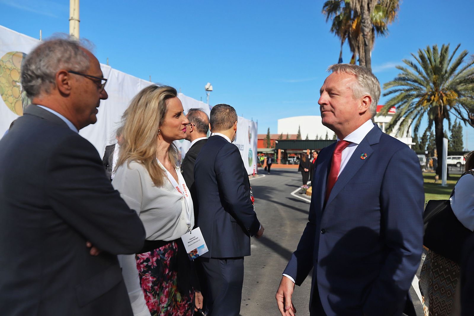 Presentación de la nueva planta de biocombustibles de segunda generación  de Cepsa en Palos de la Frontera (Huelva)