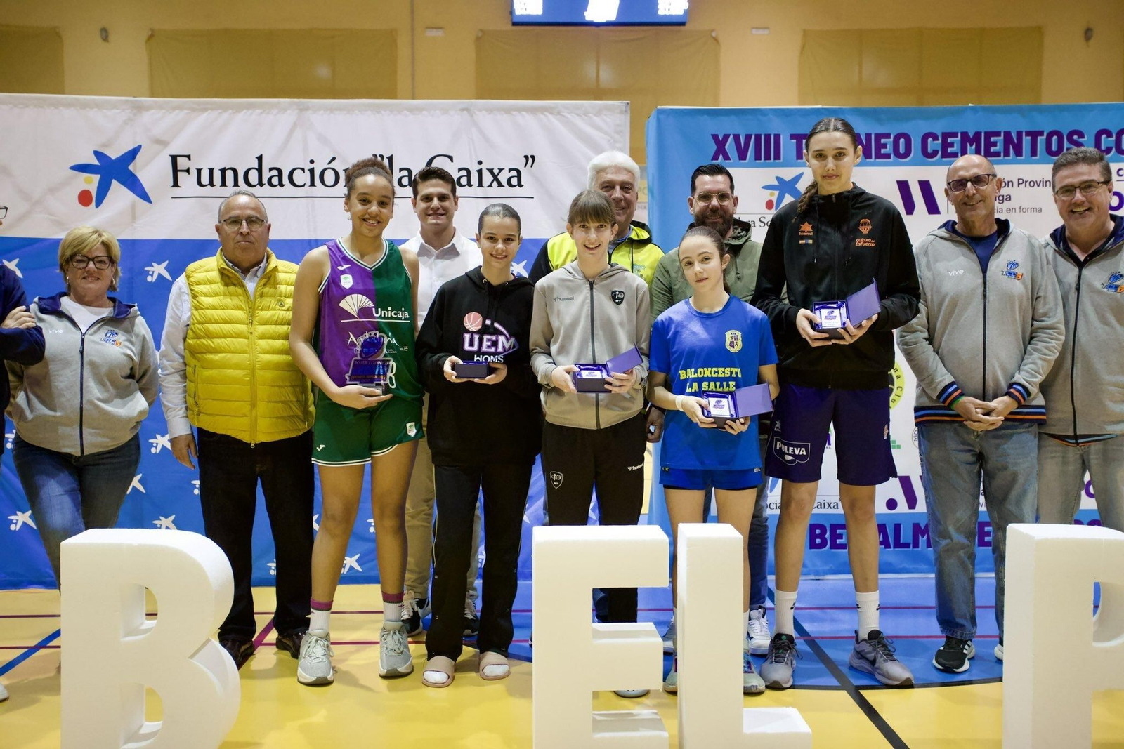 Unicaja y Real Madrid, campeones del torneo preinfantil de Benalmádena