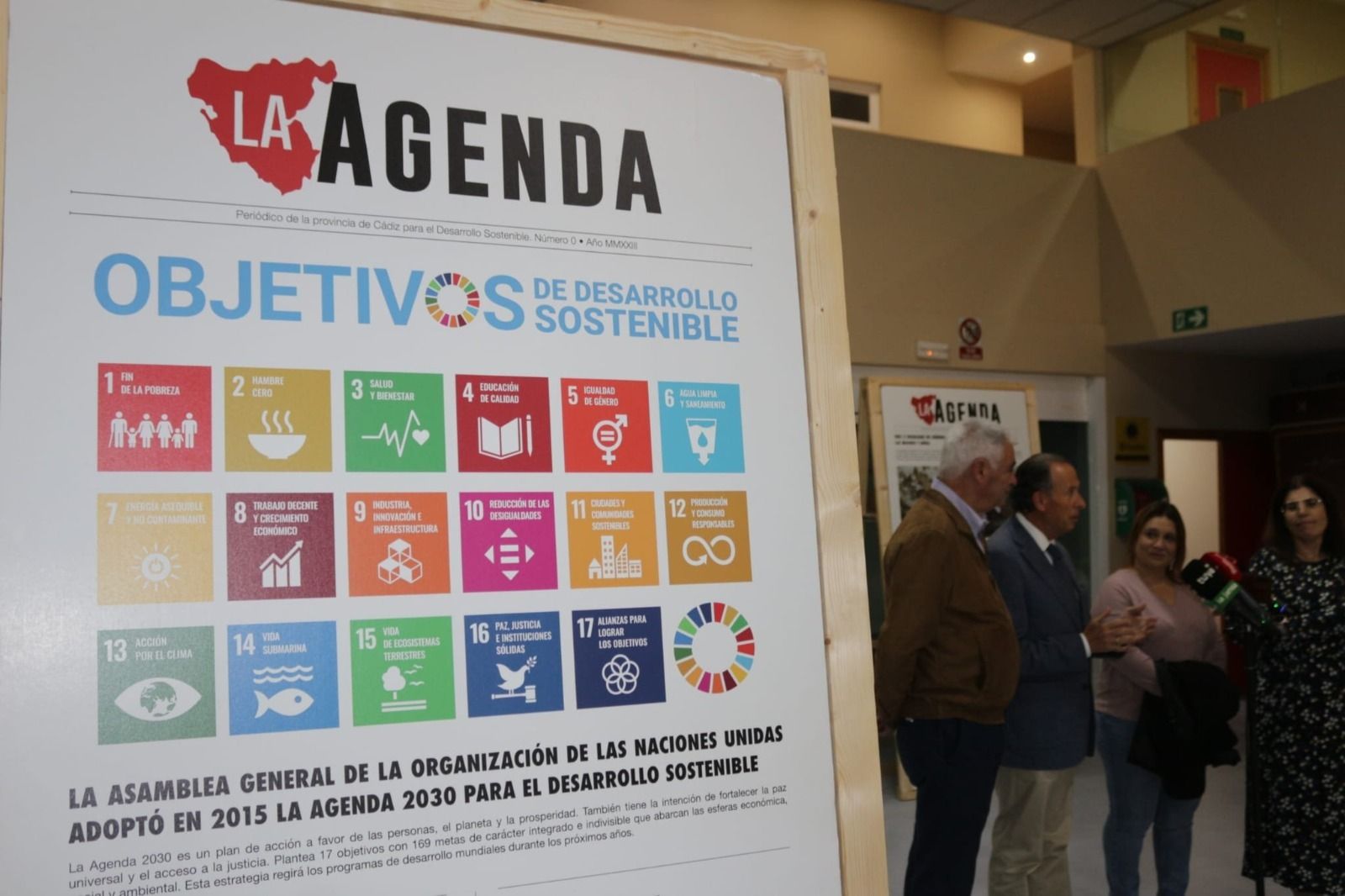Inaugurada en Chiclana la exposición ‘Cádiz 2030’