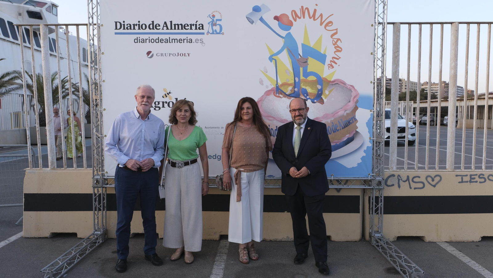 Imágenes de los asistentes a la Gala 15 Aniversario Diario de Almería