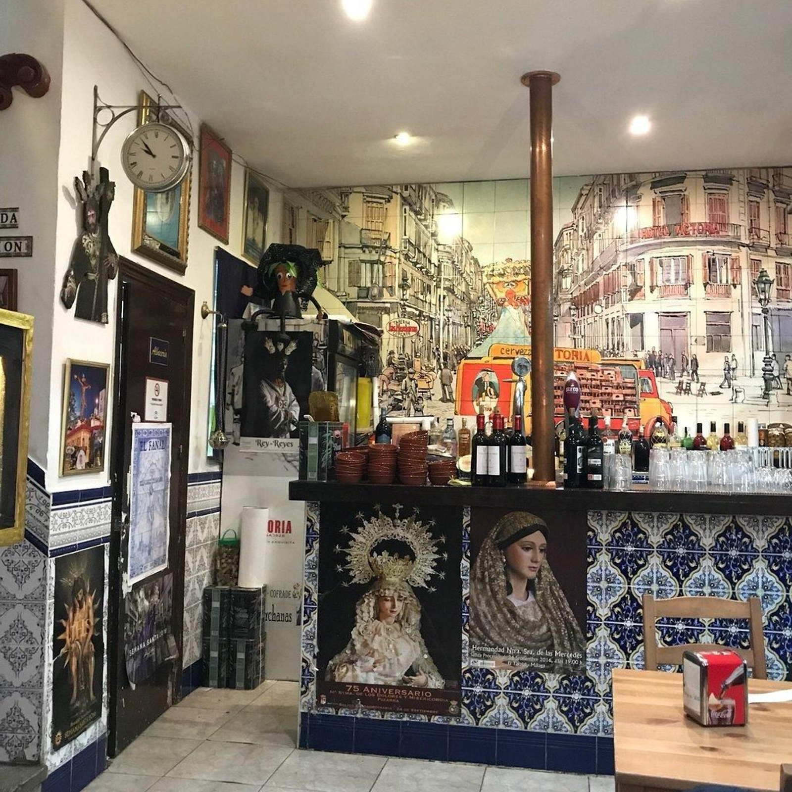 El interior de Las Merchanas. El interior de Las Merchanas.