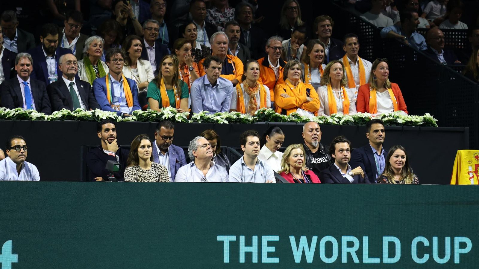 Las fotos del Rafa Nadal-Van de Zandschulp de la Copa Davis en Málaga