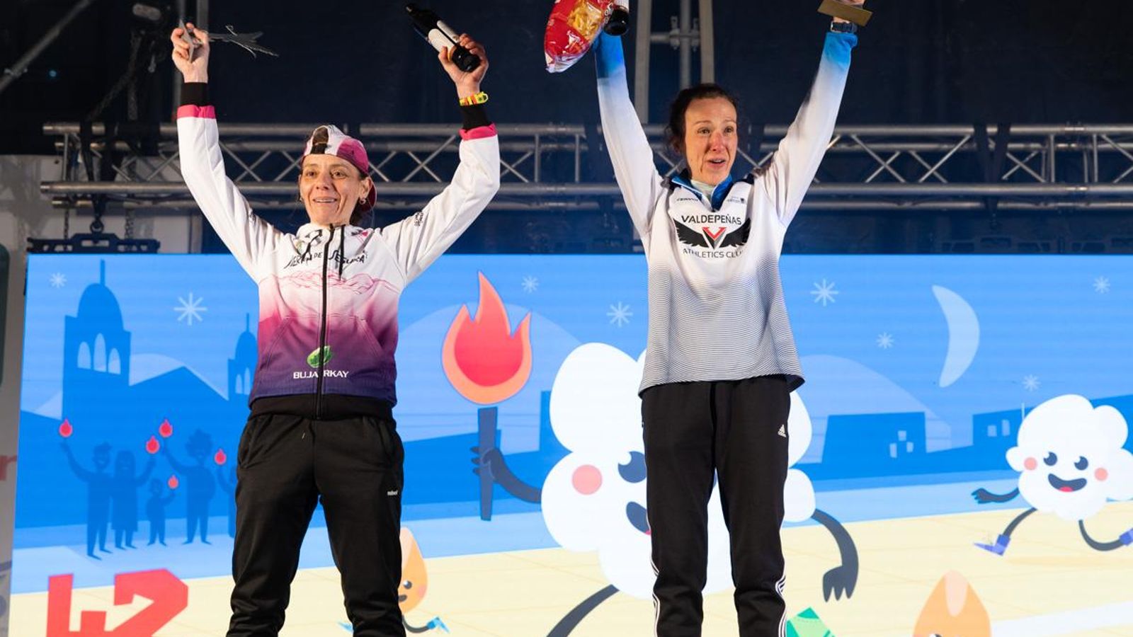 En imágenes: entrega de premios de la prueba popular de la Carrera de San Antón