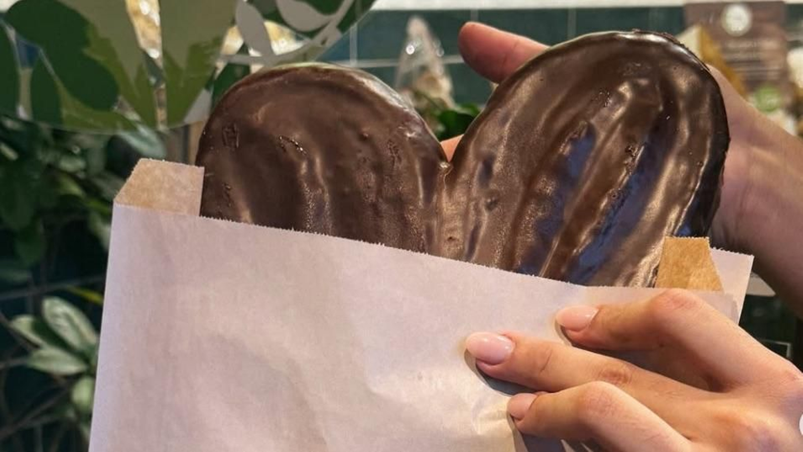 Palmera de chocolate de Levaduramadre