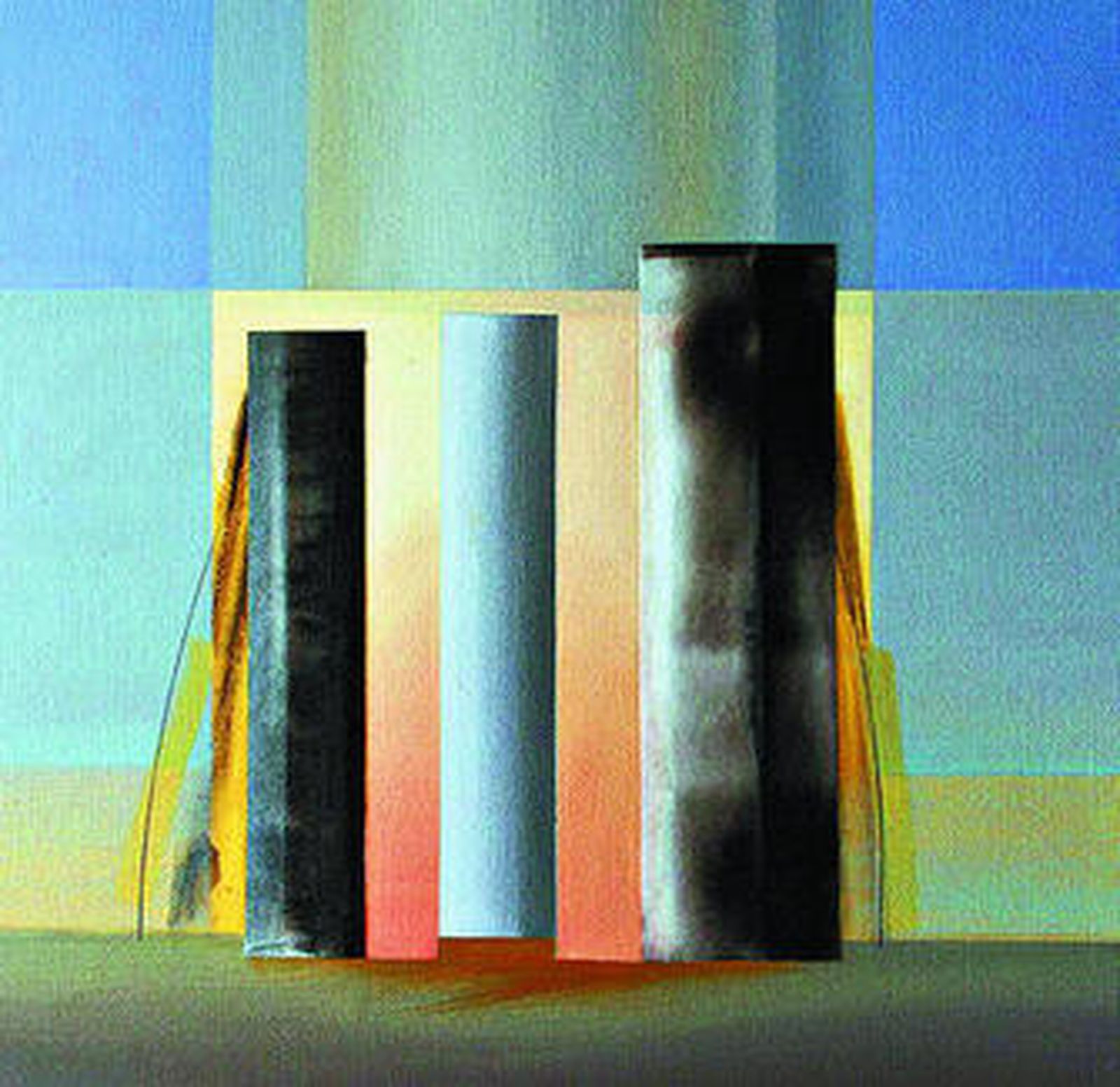 'Tres', acrílico sobre lienzo, 2006.