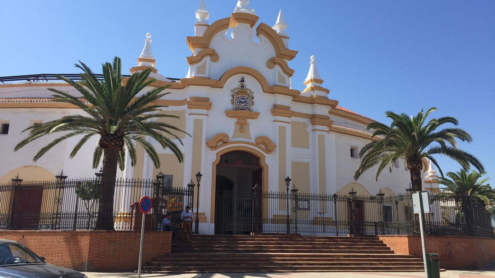 La plaza de toros de Melilla, conocida como La Mezquita del toreo.