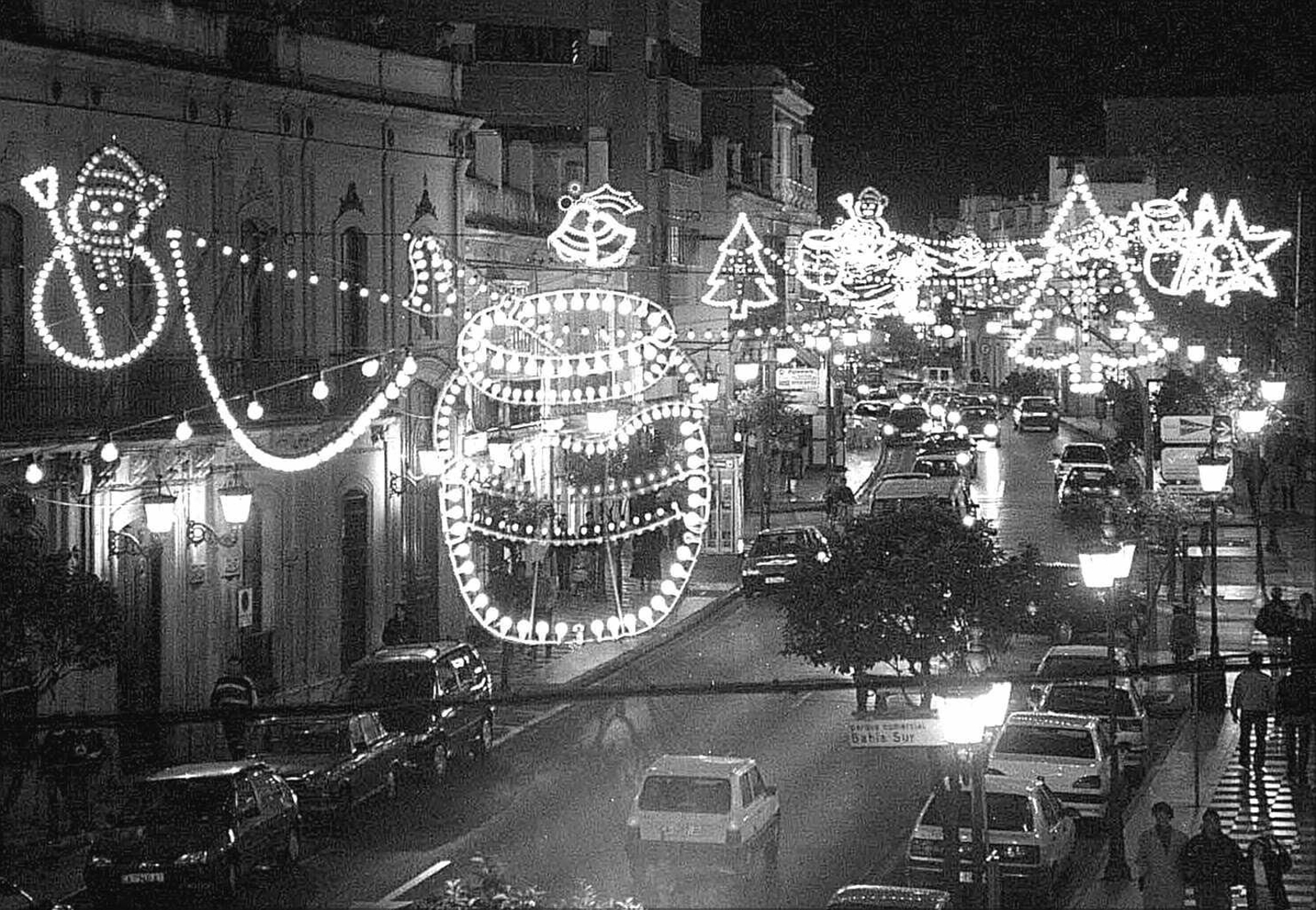 Navidad de 1999: calle Real