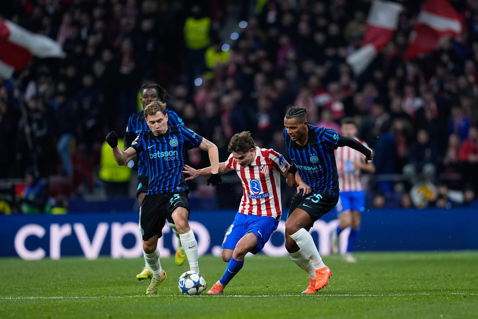 Las fotos del Atlético de Madrid-Inter