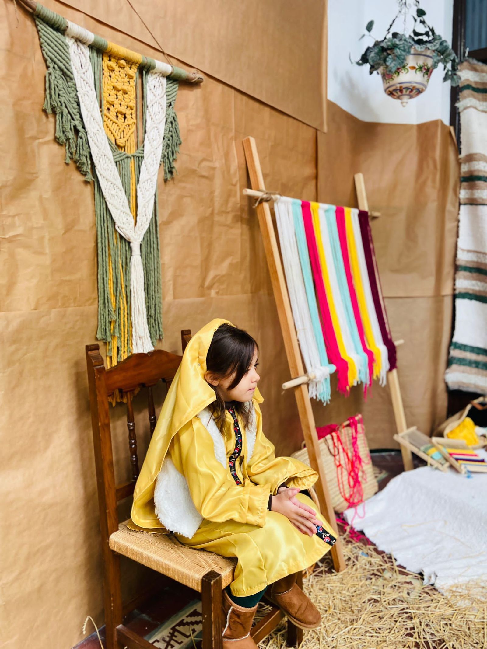 Así es el belén viviente del colegio Las Carmelitas de San Fernando