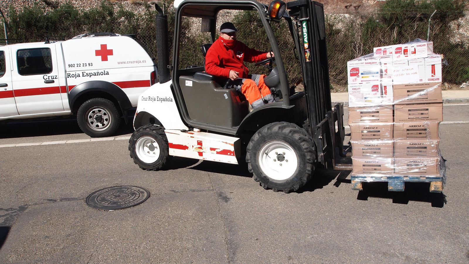 El centro tiene capacidad para la organización de más de 200 palés