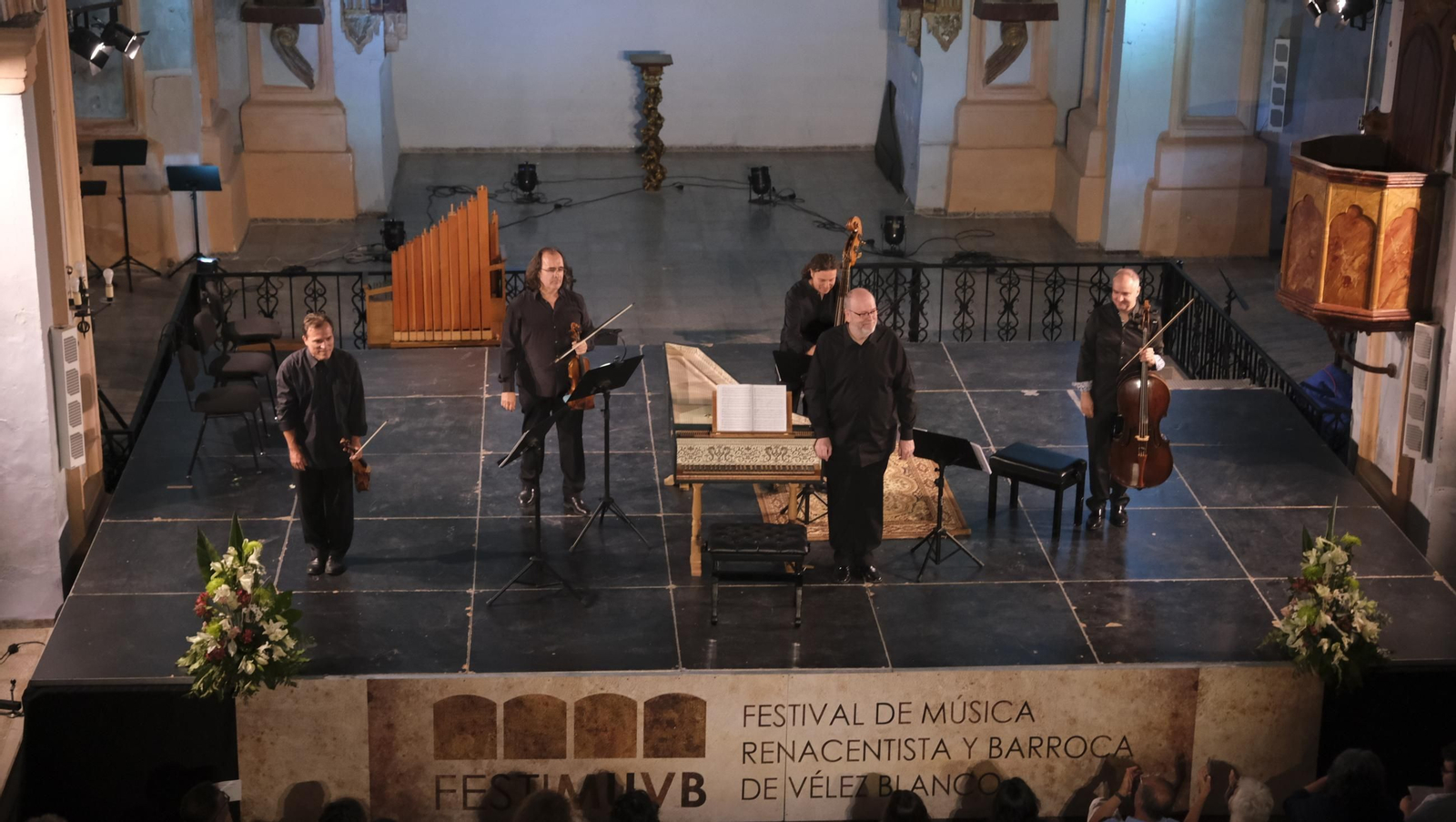 El concierto de Al Ayre Español en el Festival de Vélez Blanco, en imágenes