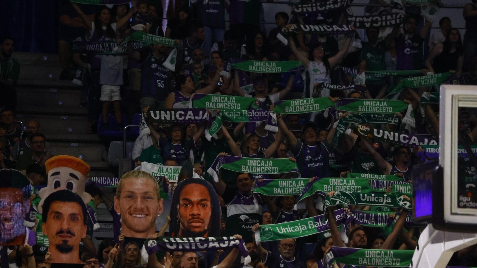 Las fotos del Unicaja-UCAM Murcia