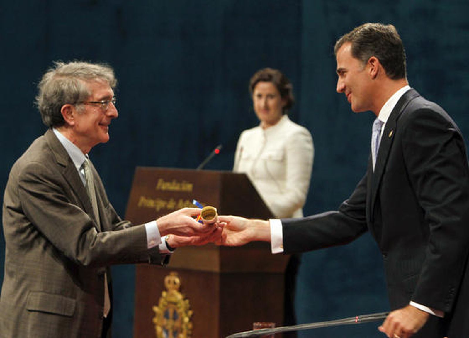 Don Felipe entrega los Premios Príncipe de Asturias 2011. / EFE