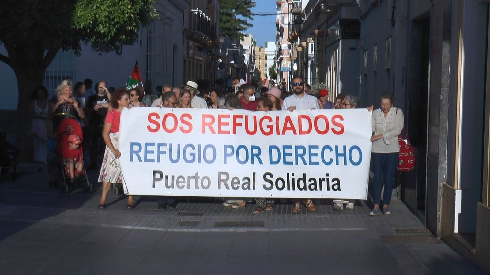 Manifestación Puerto Real Solidaria