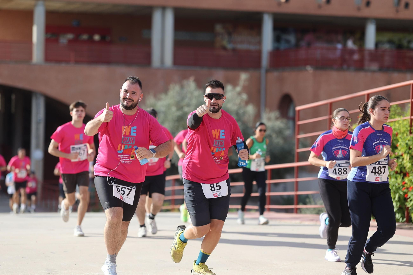 La carrera solidaria We Run de la UMA, en fotos