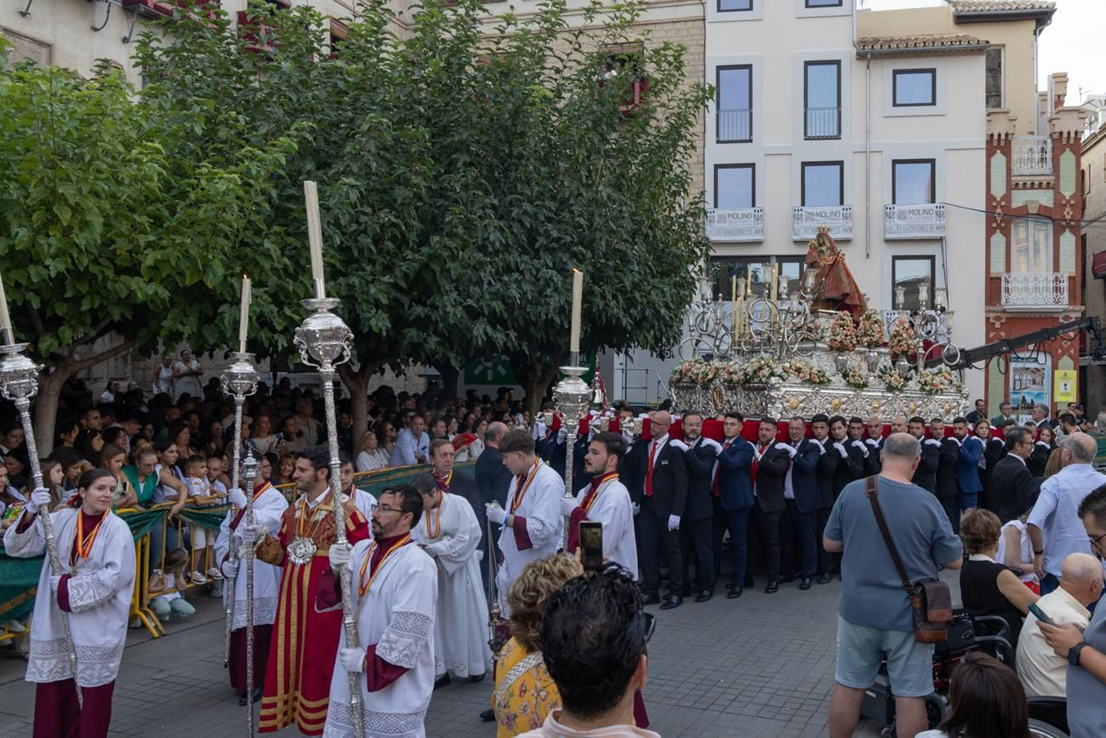 La ciudad de Jaén es testigo del Rosario Magno de la Esperanza