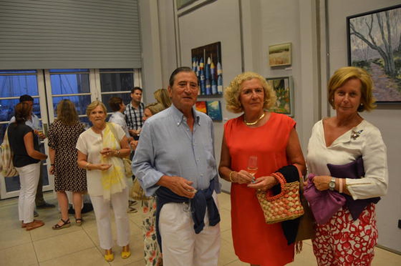 La galerista Marita Segovia con Reyes Aritio.

Foto: Ignacio Casas de Ciria