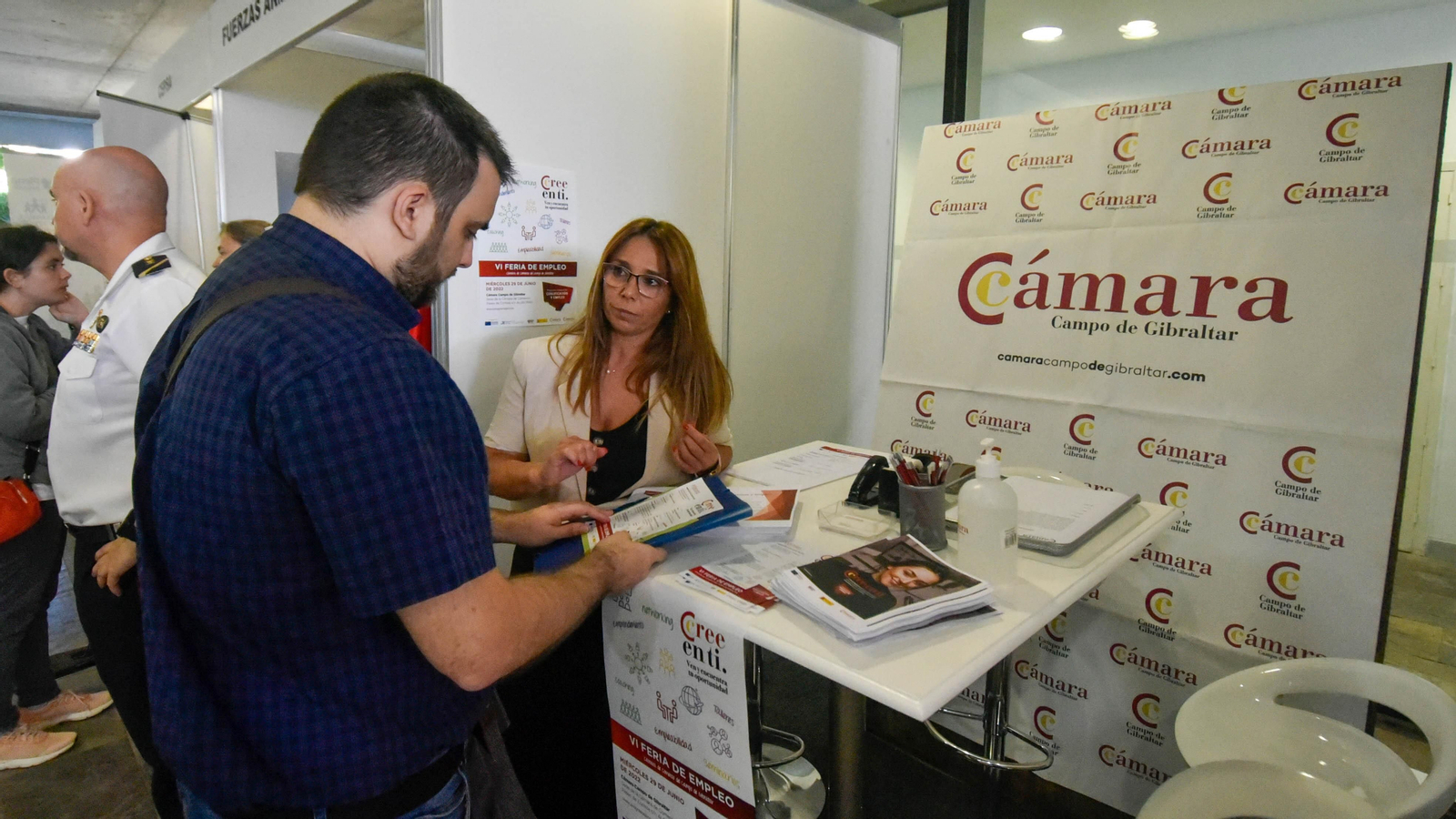 Las fotos de la VI Feria del Empleo en Algeciras