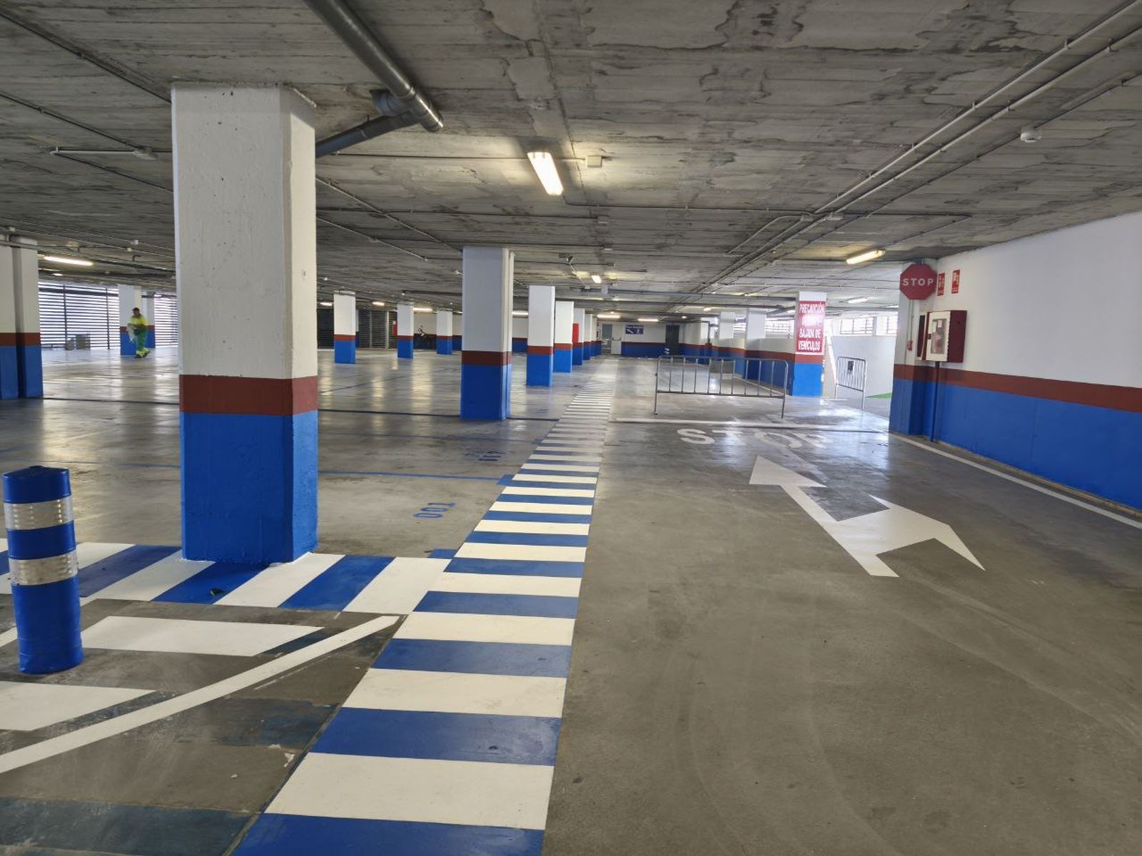 La zona azul que se ha implementado en Torrox