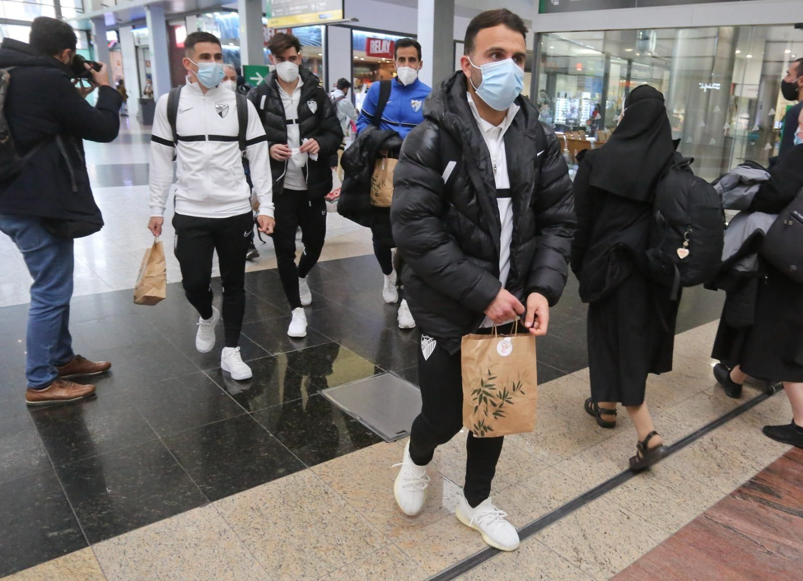 Málaga CF y Unicaja, en el mismo AVE a Zaragoza.