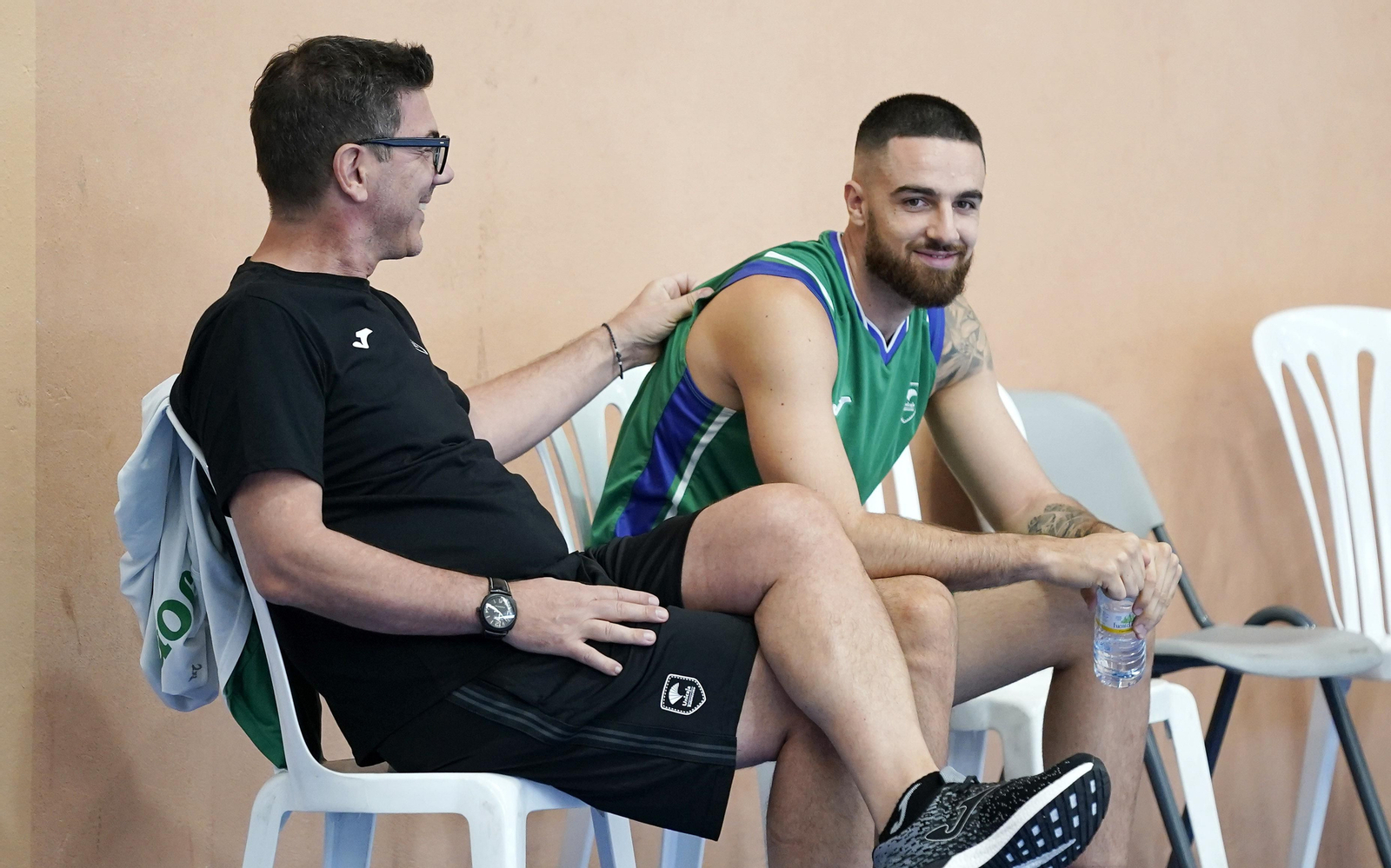 Fotis Katsikaris y Francis Alonso.