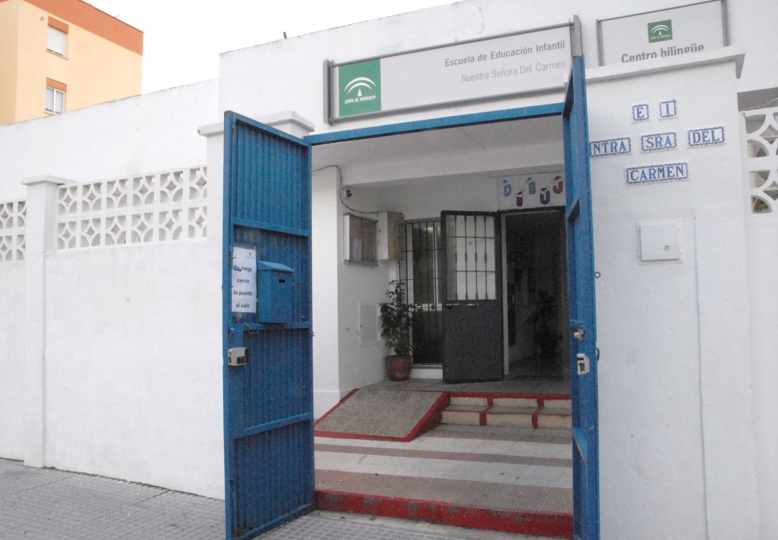 Antiguo colegio Virgen del Carmen, en una imagen de archivo