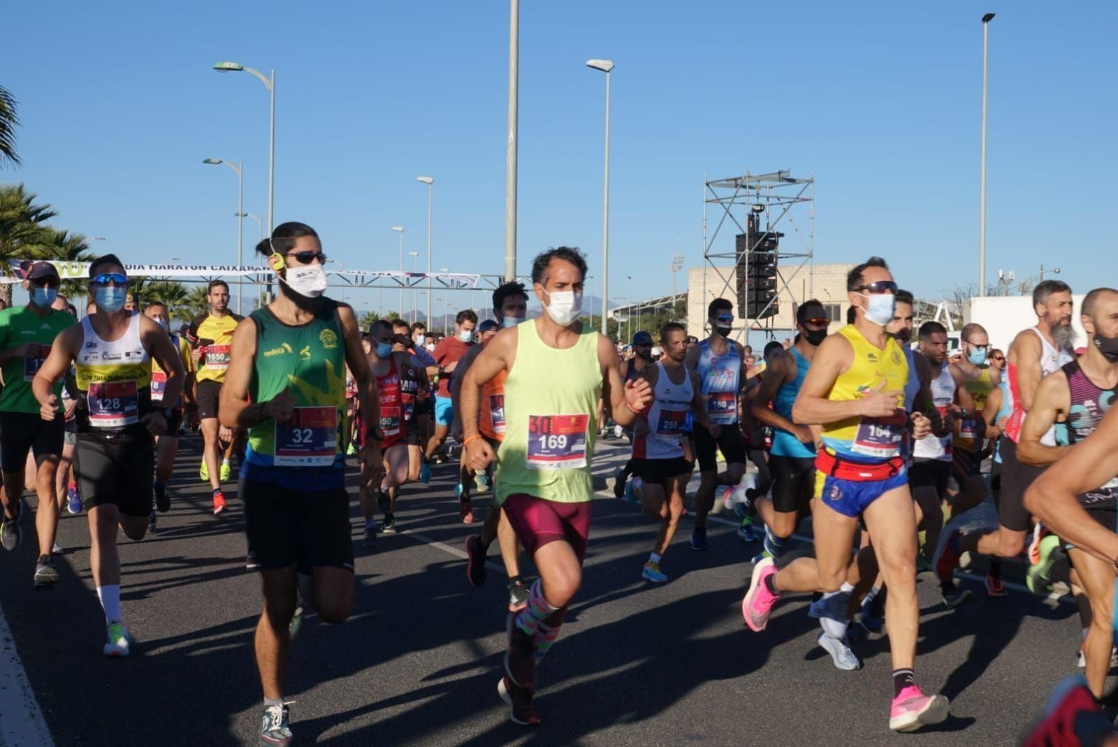 Las fotos de la Media Maratón de Málaga 2021