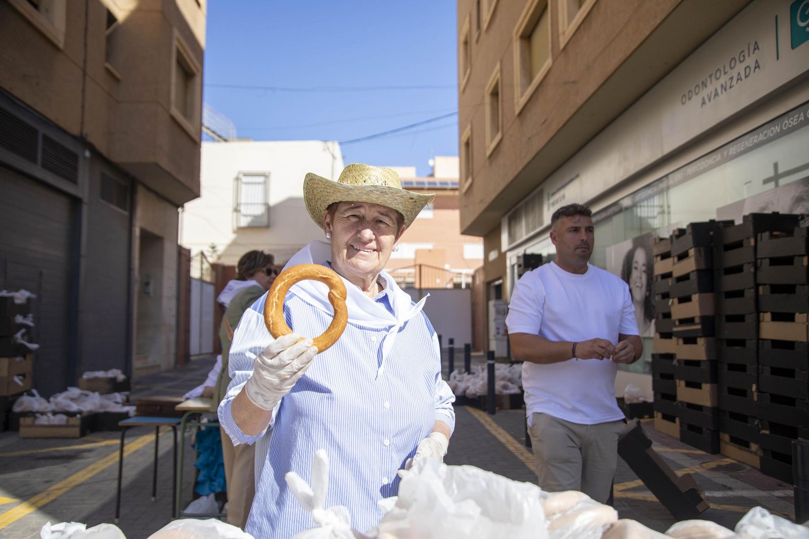 Las imágnes de la misa y procesión en honor a San Marcos en El Ejido