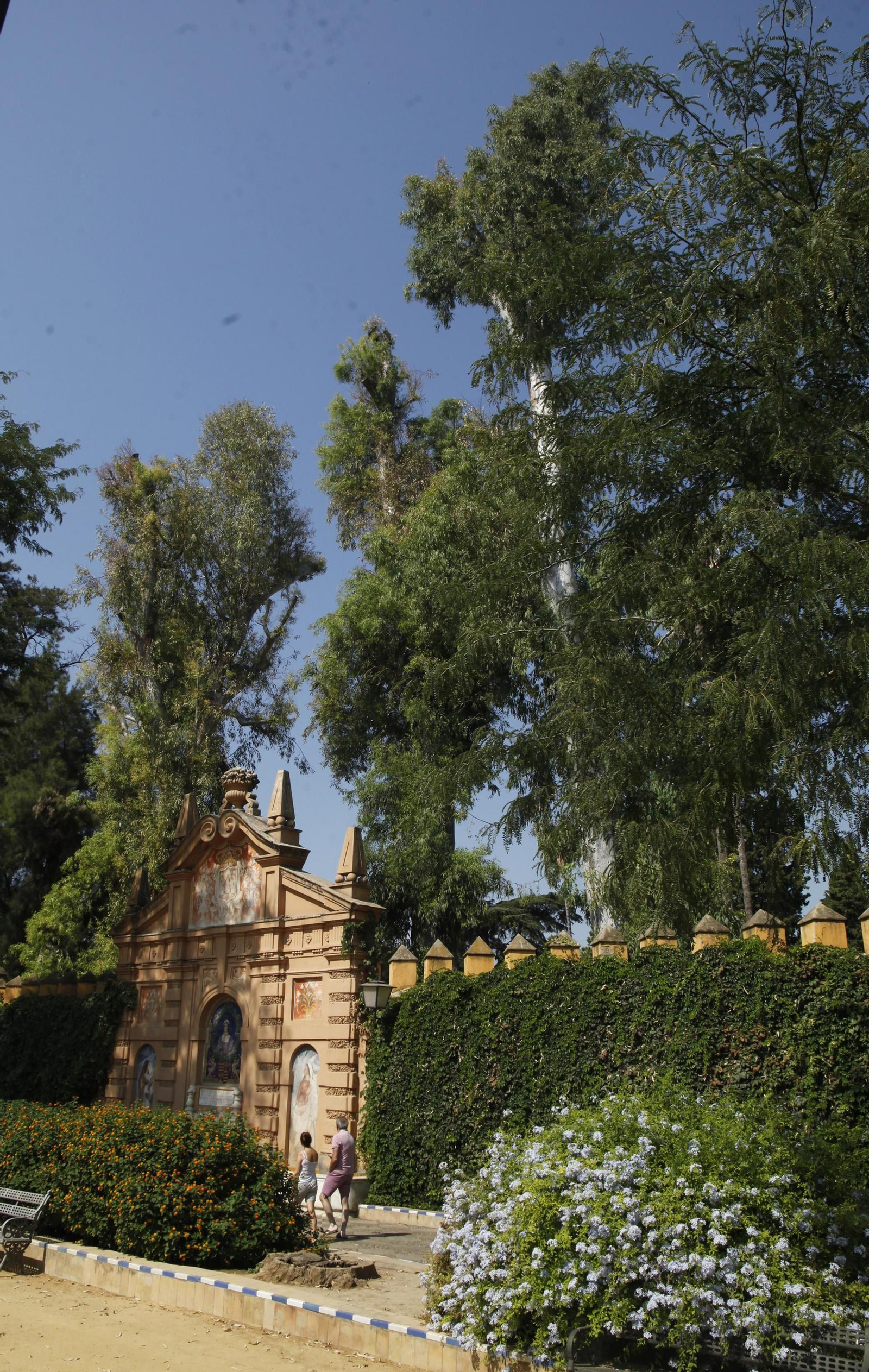 La fuente-monumento a Catalina de Ribera.