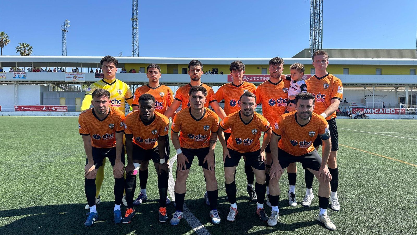 Formación inicial del Pozoblanco en Utrera.