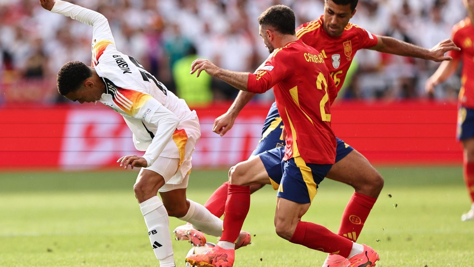 Las mejores fotos del España - Alemania