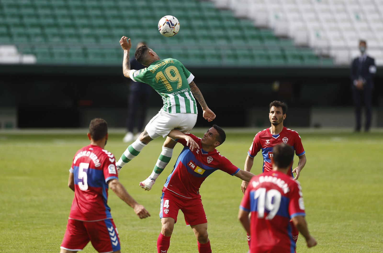 Las imágenes del Betis-Elche