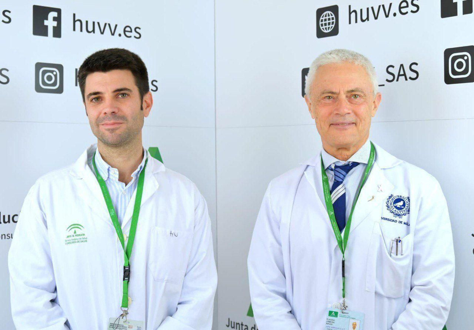 Juan Miguel Gómez (izq.) y Plácido Zamora.