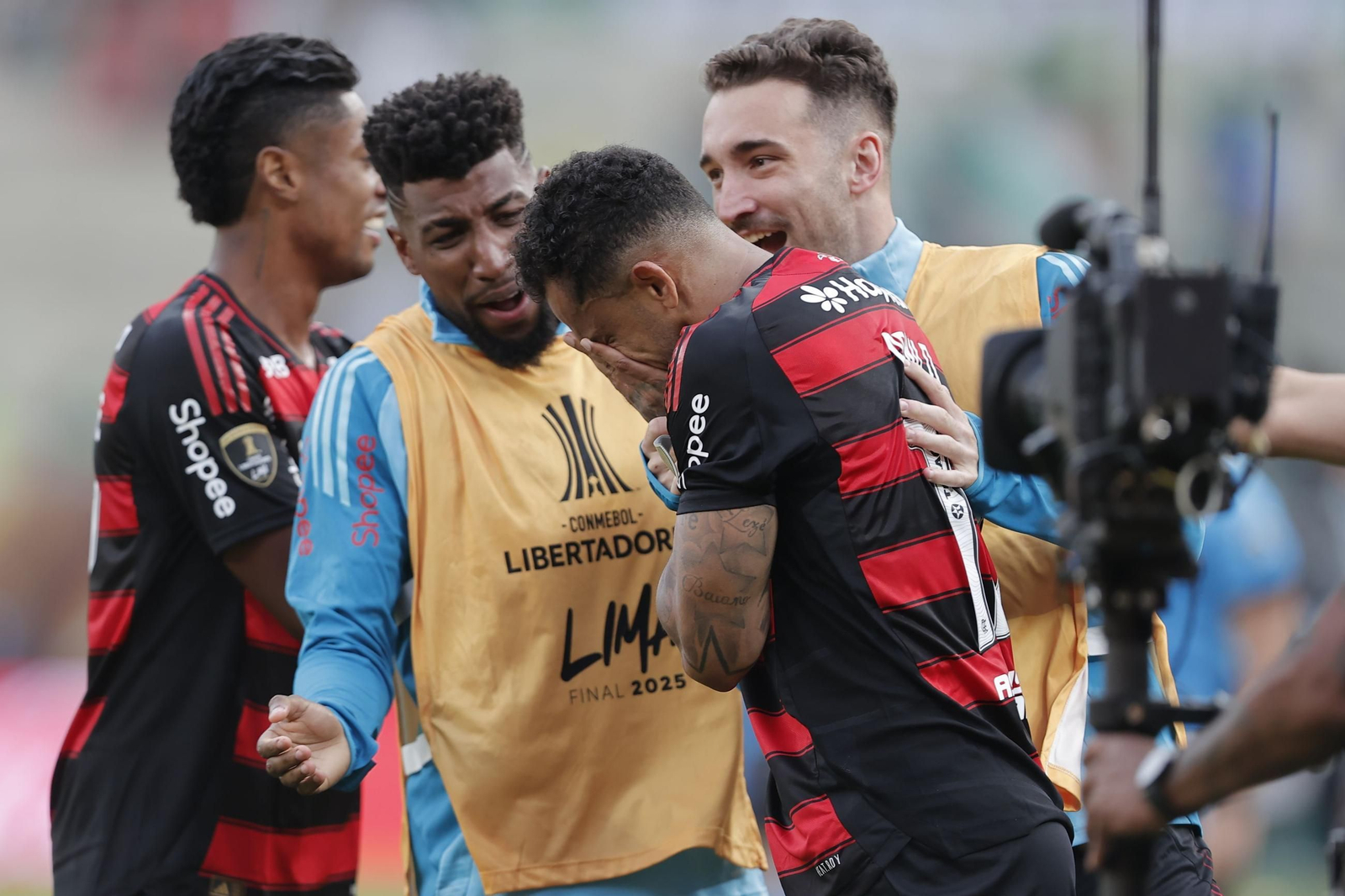 Las fotos de la final de la Copa Libertadores con triunfo de Flamengo sobre Palmeiras