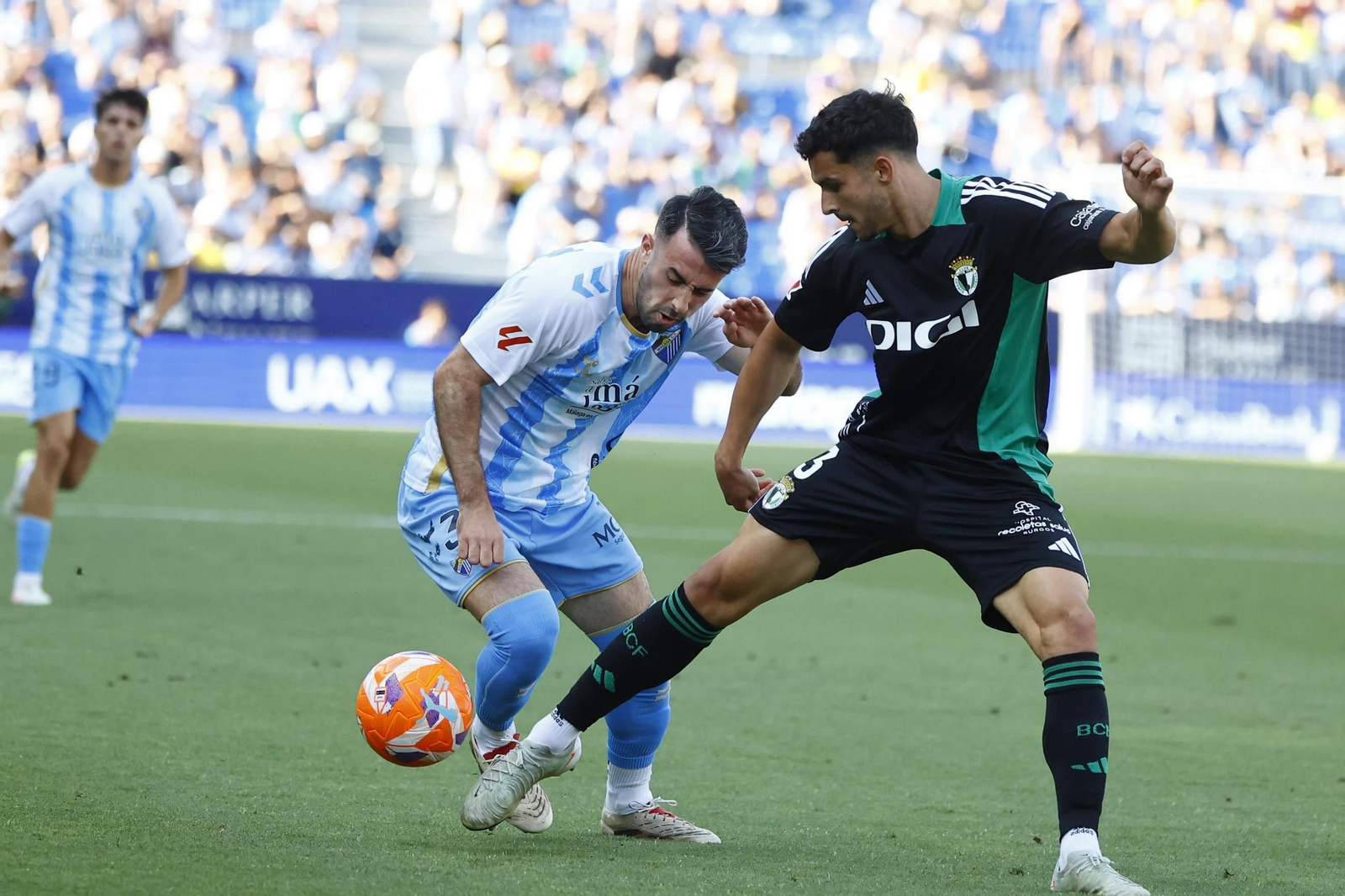 El Málaga CF-Burgos, en fotos