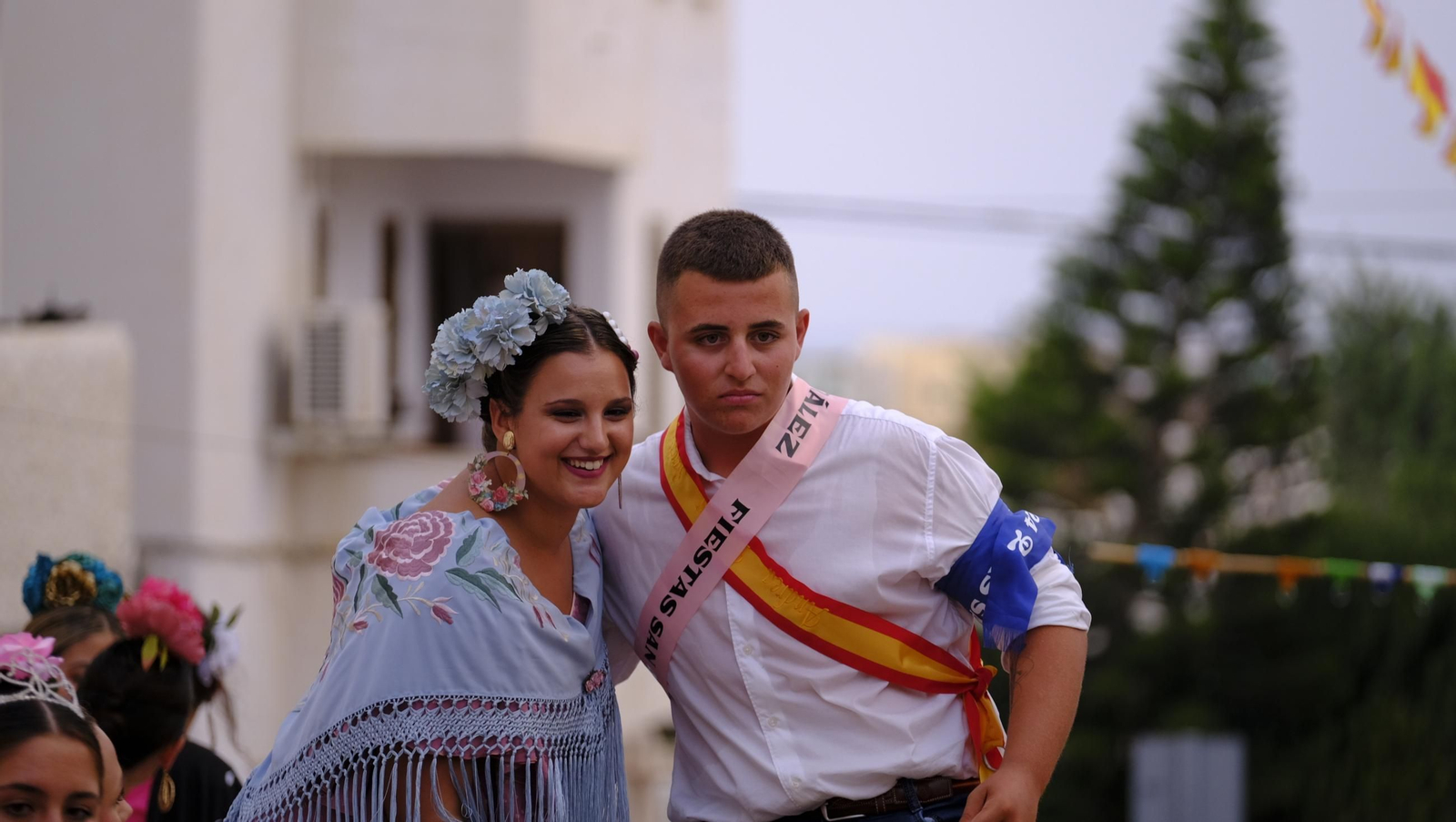La popular carrera de cintas a caballo de las Fiestas de Mojácar, en imágenes