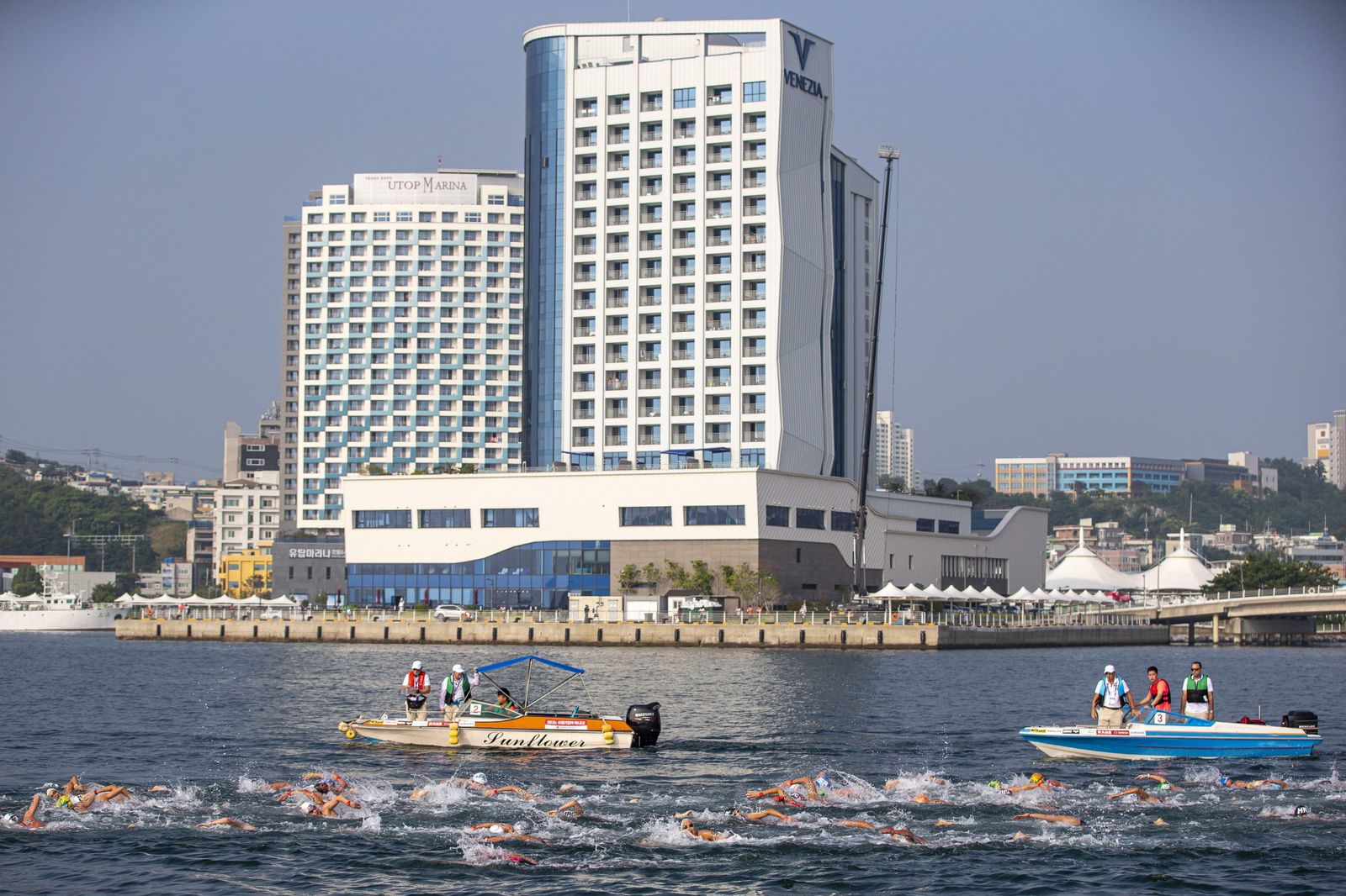 Las fotos de Paula Ruiz en el Mundial de aguas abierta de Gwangju