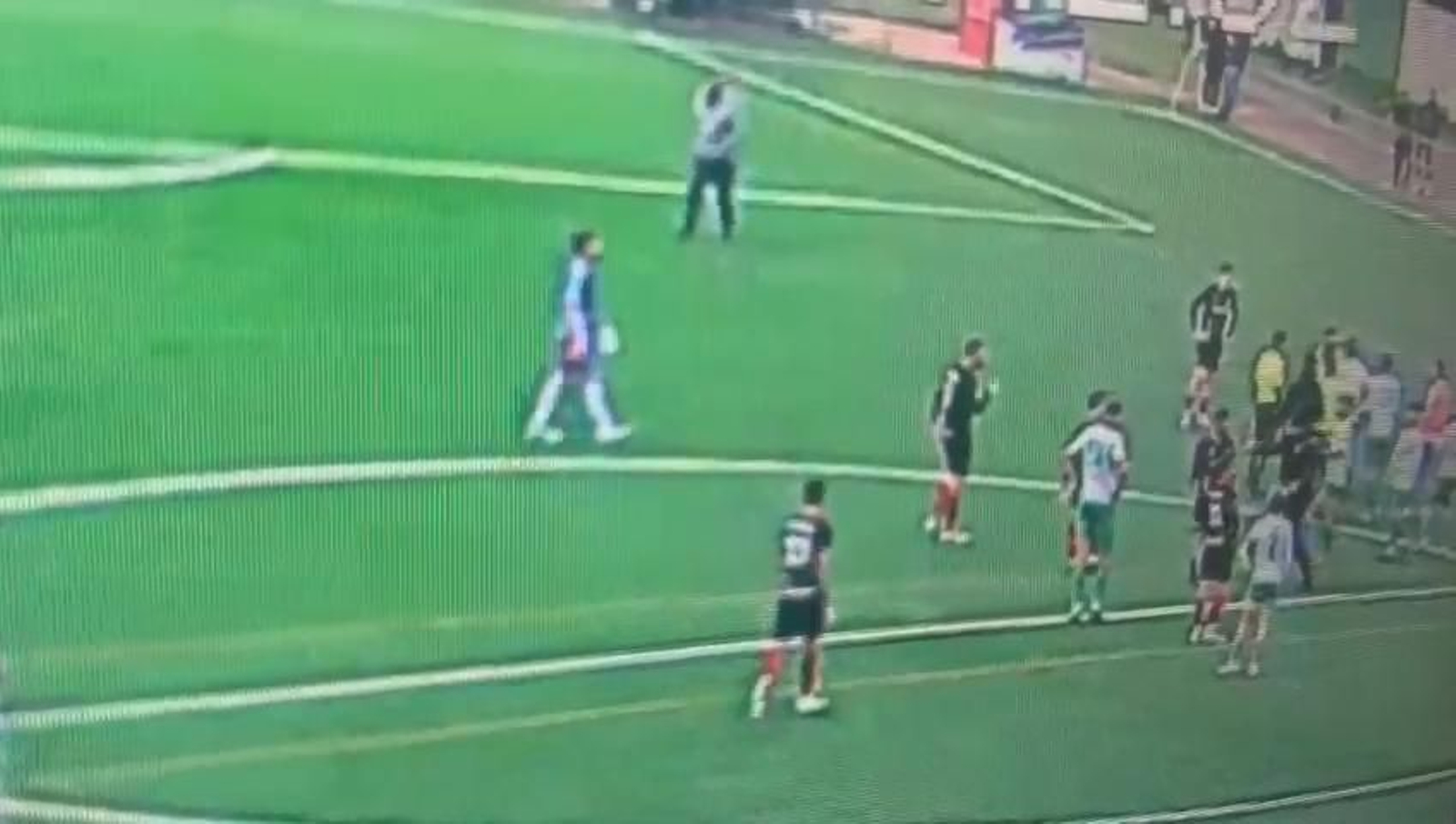 El momento de la suspensión del Taraguilla-Portuense