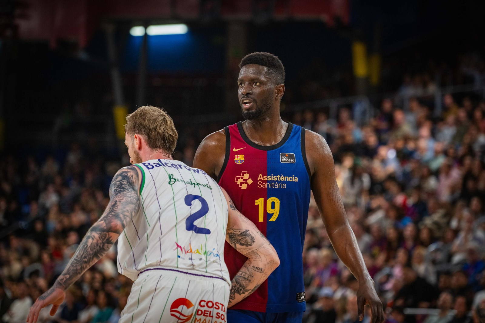 El Barcelona-Unicaja, en fotos