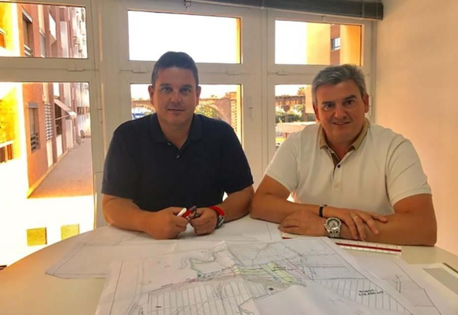 Juan José Gázquez y Guillermo Berbel son socios directores de la empresa con sede en el barrio de Oliveros, en Almería capital.