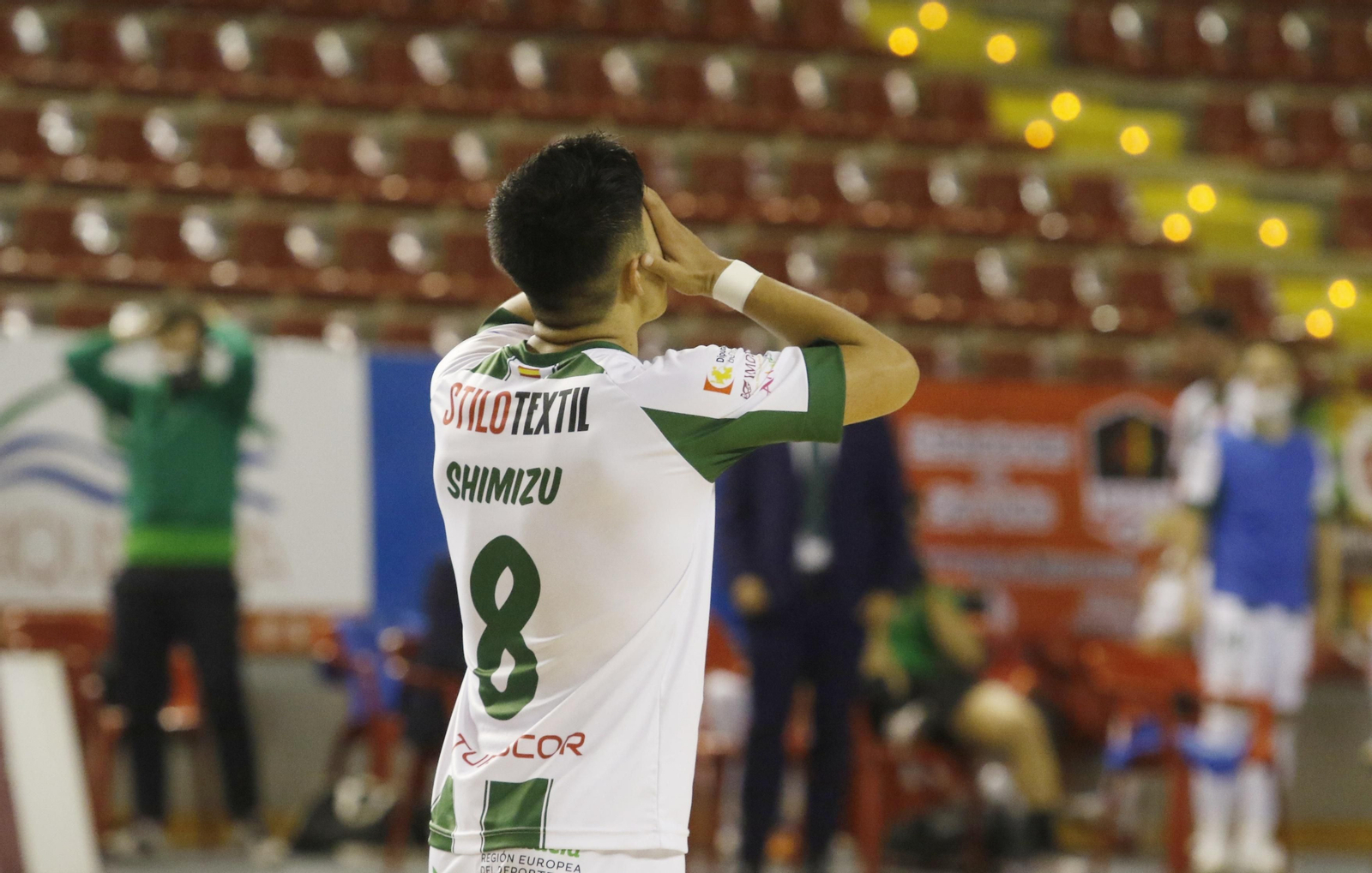 La derrota del Córdoba Futsal ante el Ribera Navarra, en imágenes