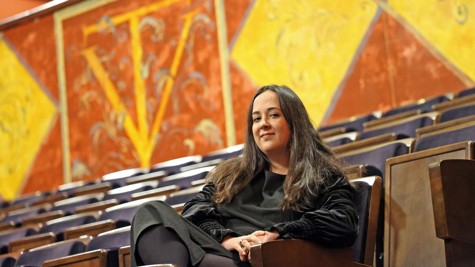 Marta Benítez, en el anfiteatro del Villamarta. Marta Benítez, en el anfiteatro del Villamarta.