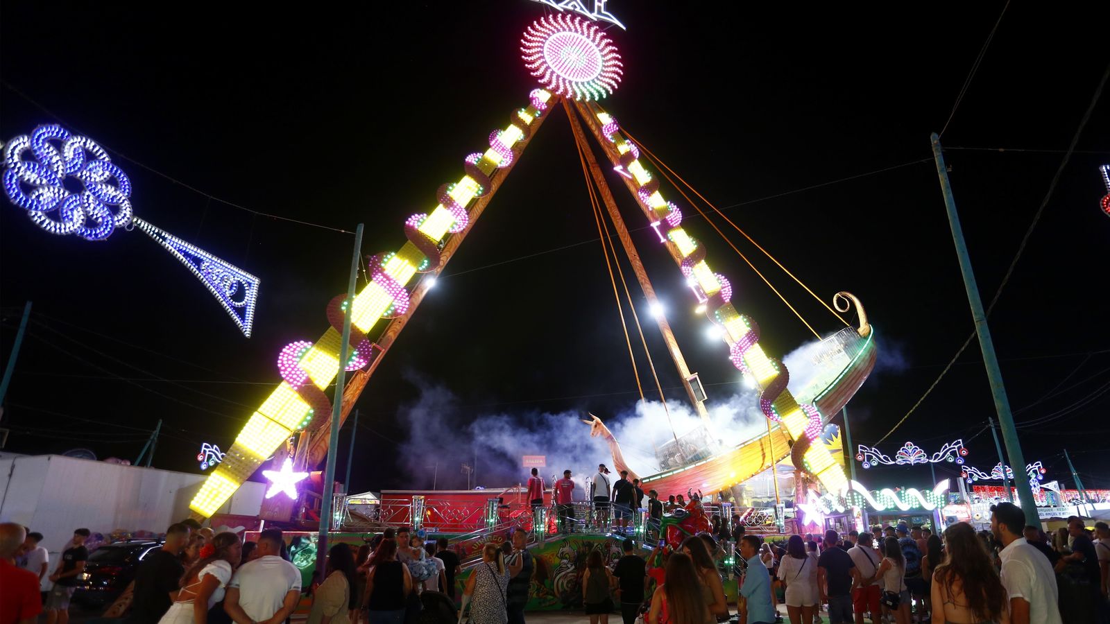 Carricoches en el Real.