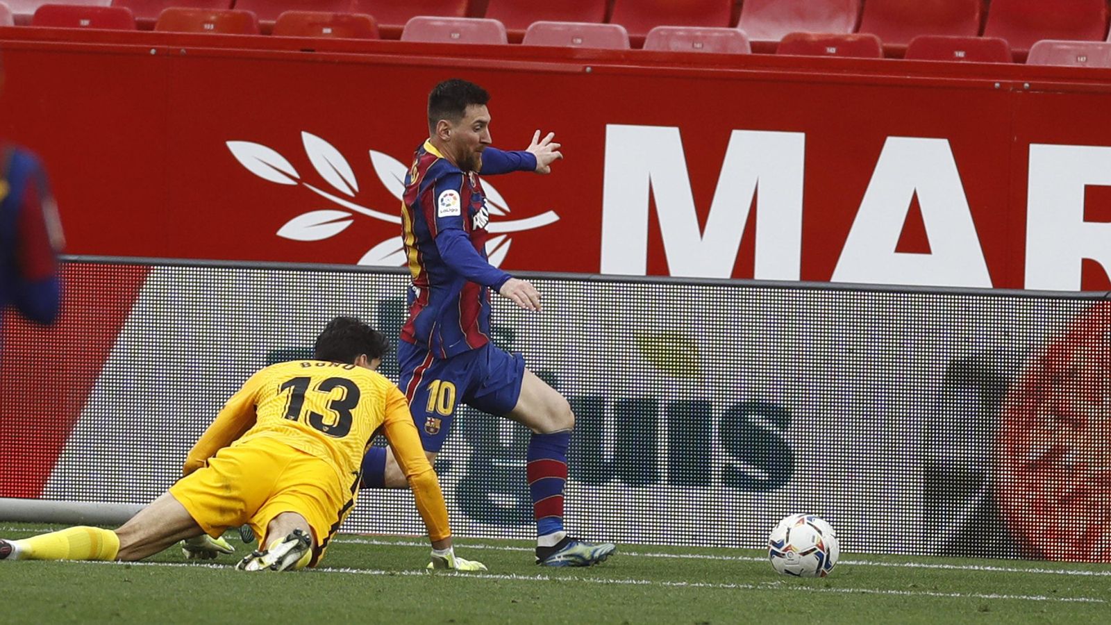 Las imágenes del Sevilla-Barcelona