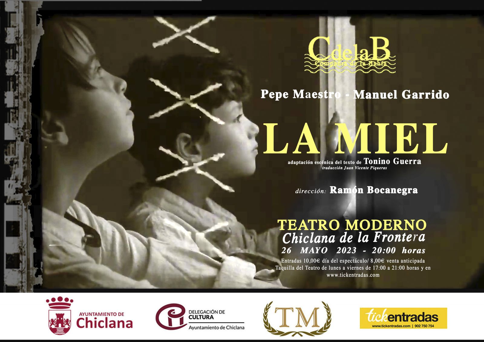 La obra de teatro ‘La Miel’ será protagonista este viernes en el Teatro Moderno