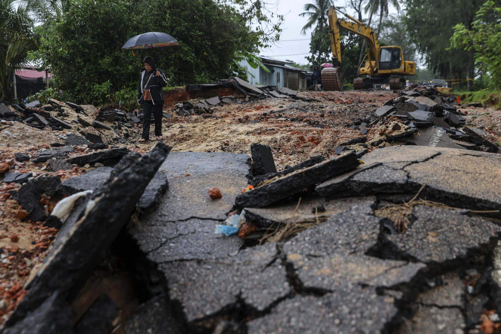 Las devastadoras imágenes de las graves inundaciones en Malasia