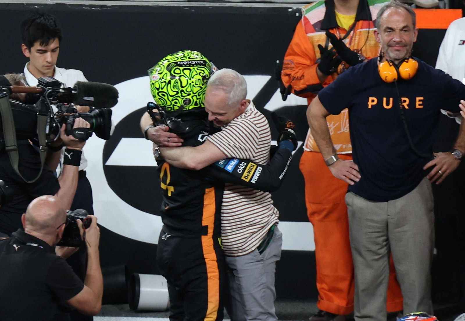 Las fotos del título mundial de Lando Norris en la Fórmula 1