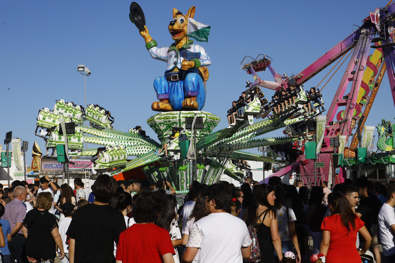 Feria de Córdoba: El día de los niños en El Arenal, en imágenes